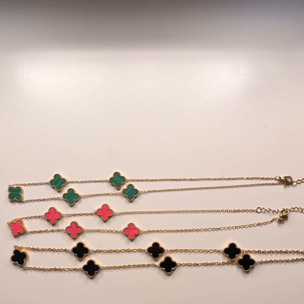 New York Boutique Clover Necklaces